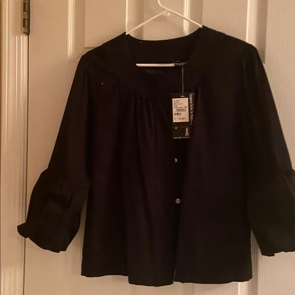 Black Button-Up Blazer NWT - Picture 8 of 10